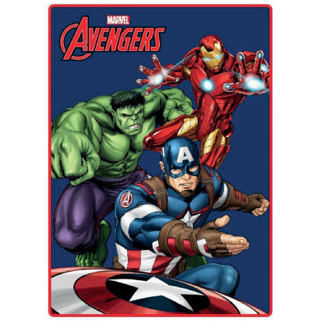 Manta The Avengers Super heroes 100 x 140 cm Multicolor Poliéster - EcoNest