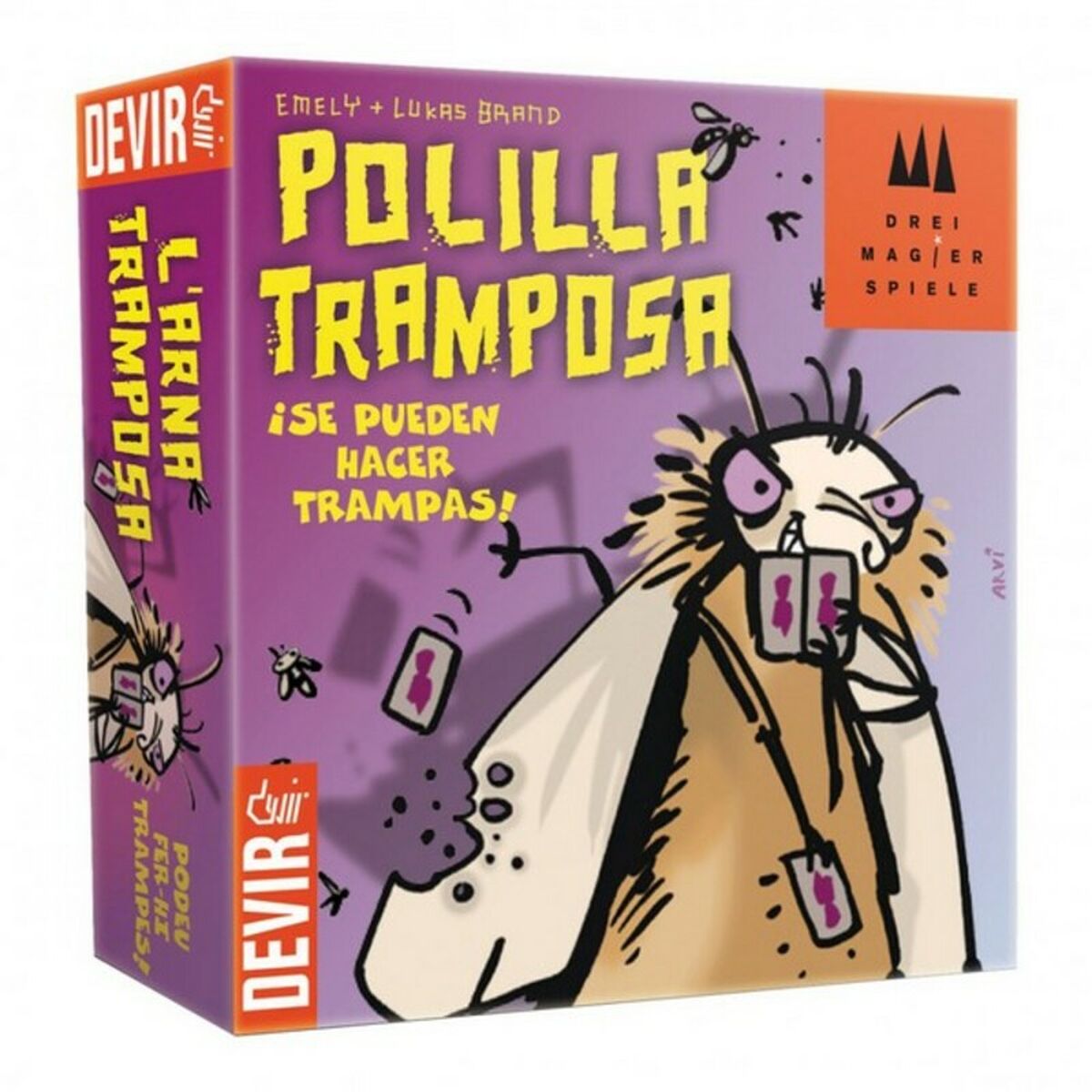 Jogo de Mesa Polilla Tramposa Devir 221138 - EcoNest