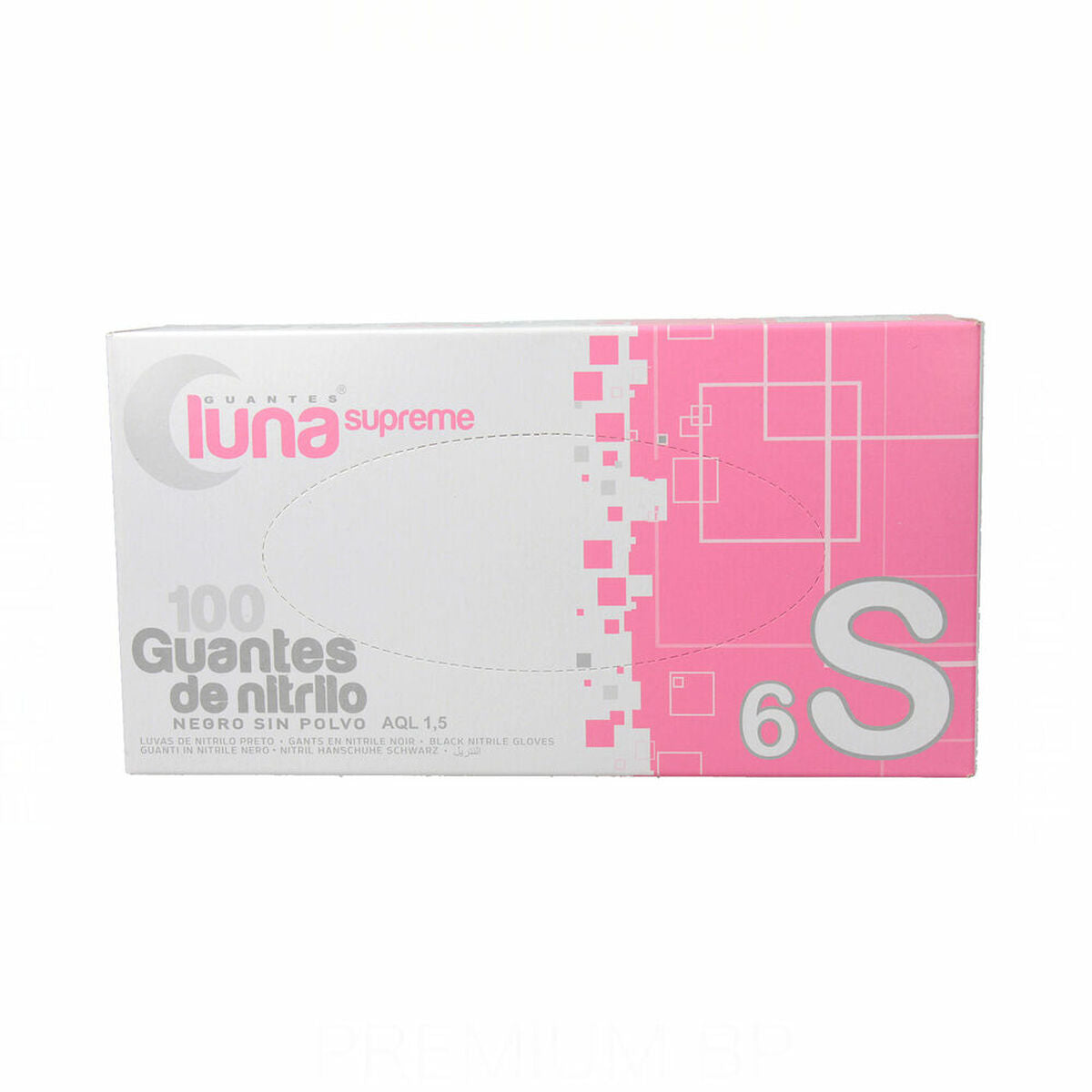 Luvas Descartáveis Omare Guantes Nitrilo Nitrila Preto (100 uds)