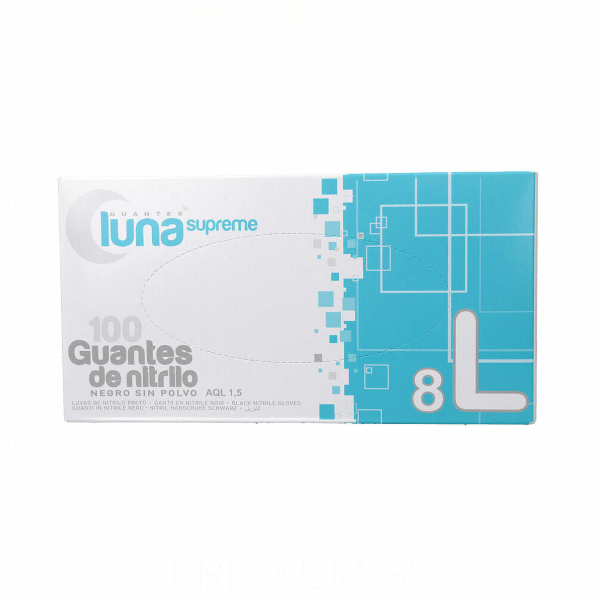 Luvas Descartáveis Omare 100 Preto Nitrila (100 uds) - EcoNest