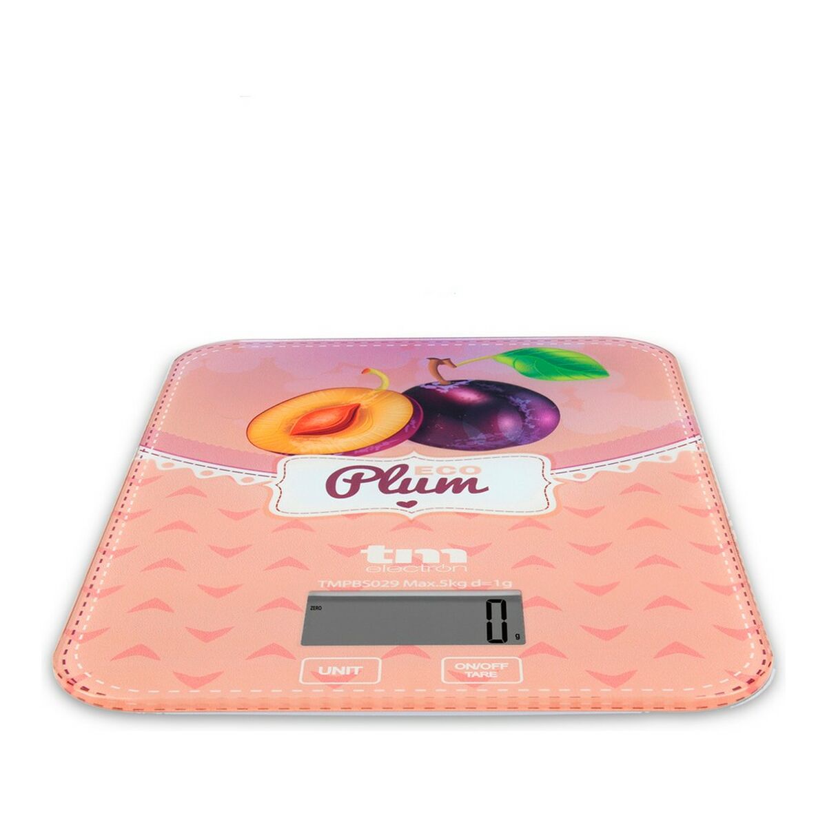 balança de cozinha TM Electron Eco Plum 5 kg - EcoNest