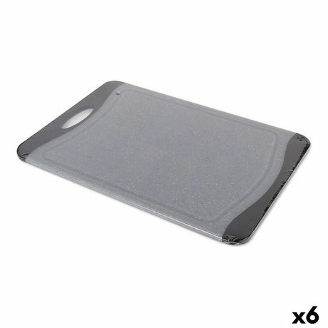 Tábua de corte Percutti Cinzento 28,7 x 42 cm (6 Unidades) - EcoNest