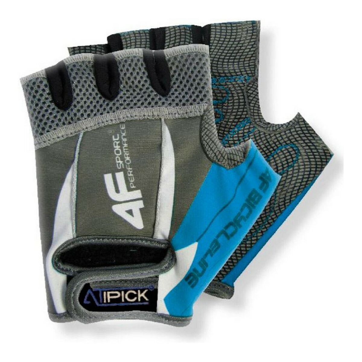 Guantes Atipick 4F Gel Gris oscuro