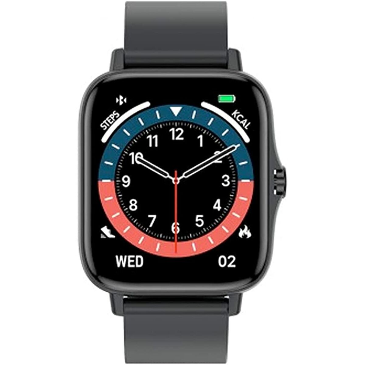 Smartwatch DCU MODERN CALLS & SPORT 1,7" Azul Marinho 28 mm 1" Azul Preto Preto/Branco - EcoNest