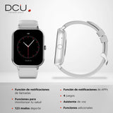 Smartwatch DCU CURVED GLASS PRO 1,83" Cinzento - EcoNest