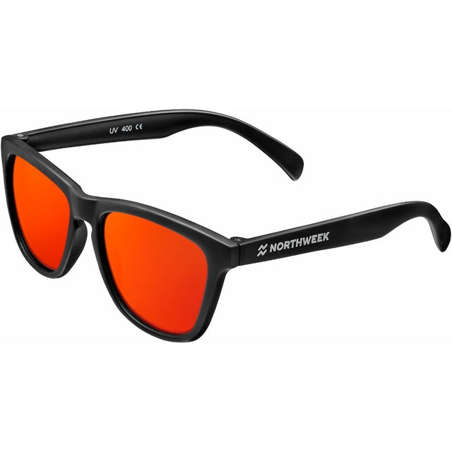 Óculos de Sol Infantis Northweek Kids Ø 45 mm Vermelho Preto - EcoNest