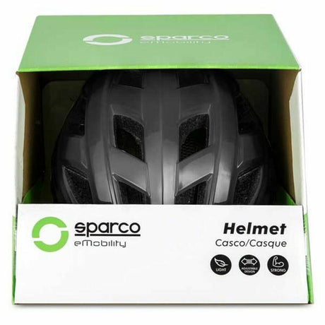 Capacete para Trotinete Elétrica Sparco SPCSE300BK Cinzento Preto - EcoNest