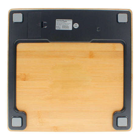 Balança digital para casa de banho TM Electron Castanho Bambu - EcoNest