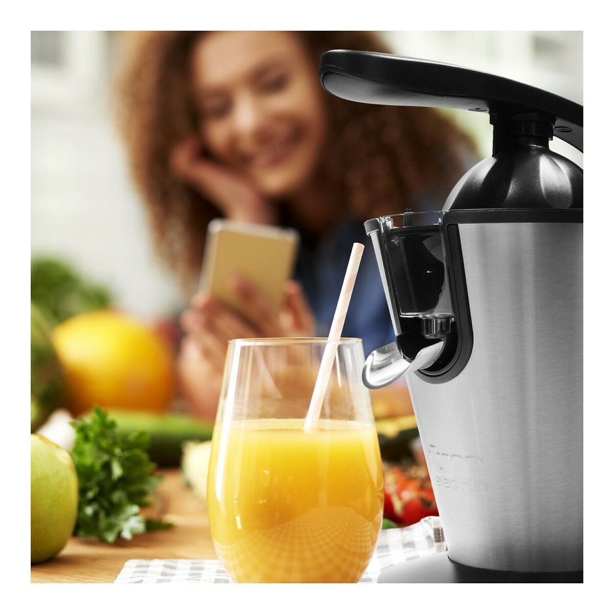 Espremedor Elétrico TM Electron Aço inoxidável 160 W - EcoNest