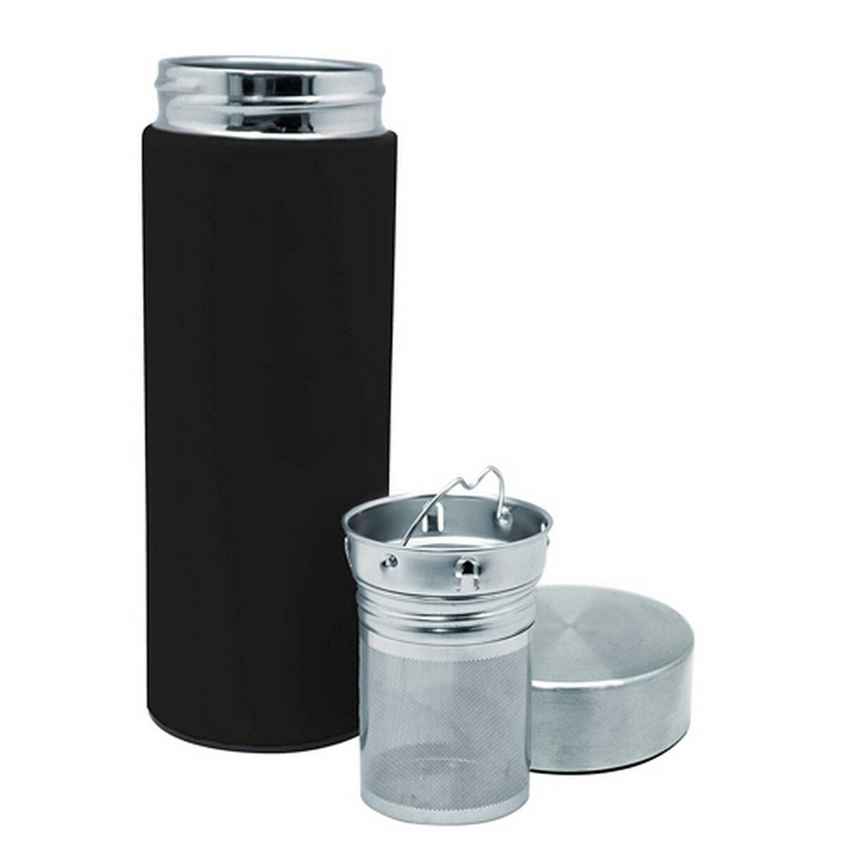 Termo Vin Bouquet Preto 300 ml Filtro para Infusões - EcoNest