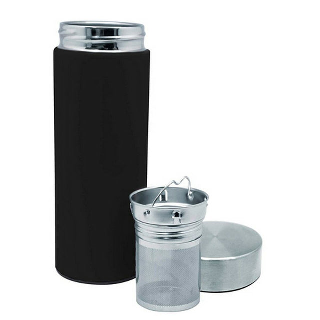 Termo Vin Bouquet Preto 300 ml Filtro para Infusões - EcoNest