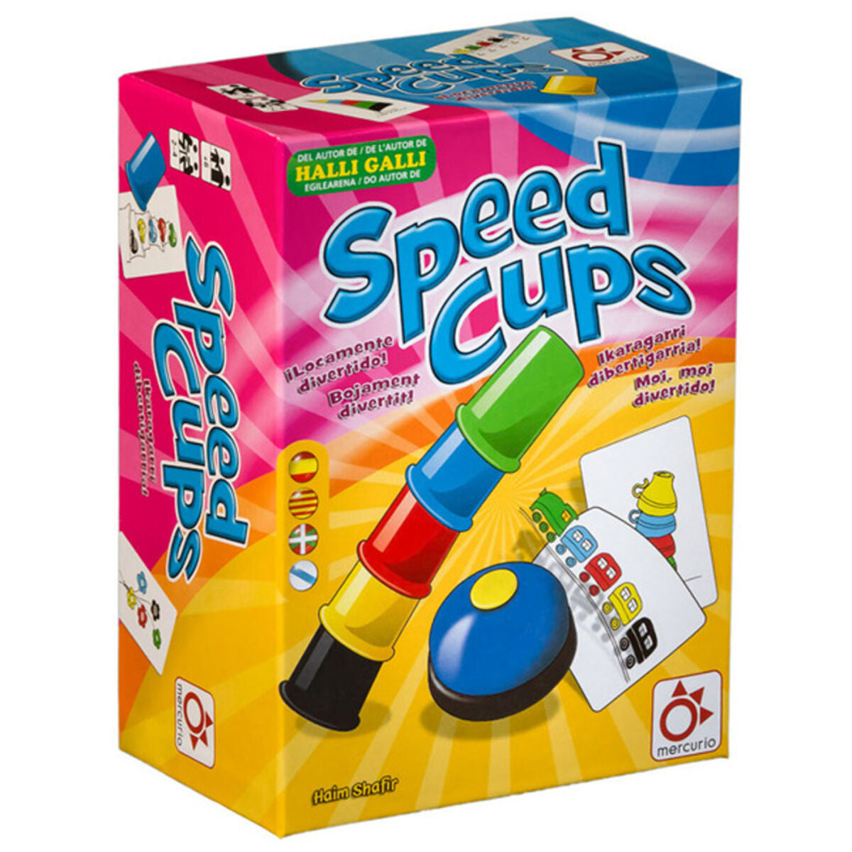 Jogo de Mesa Speed Cups Mercurio A0028 (ES) - EcoNest