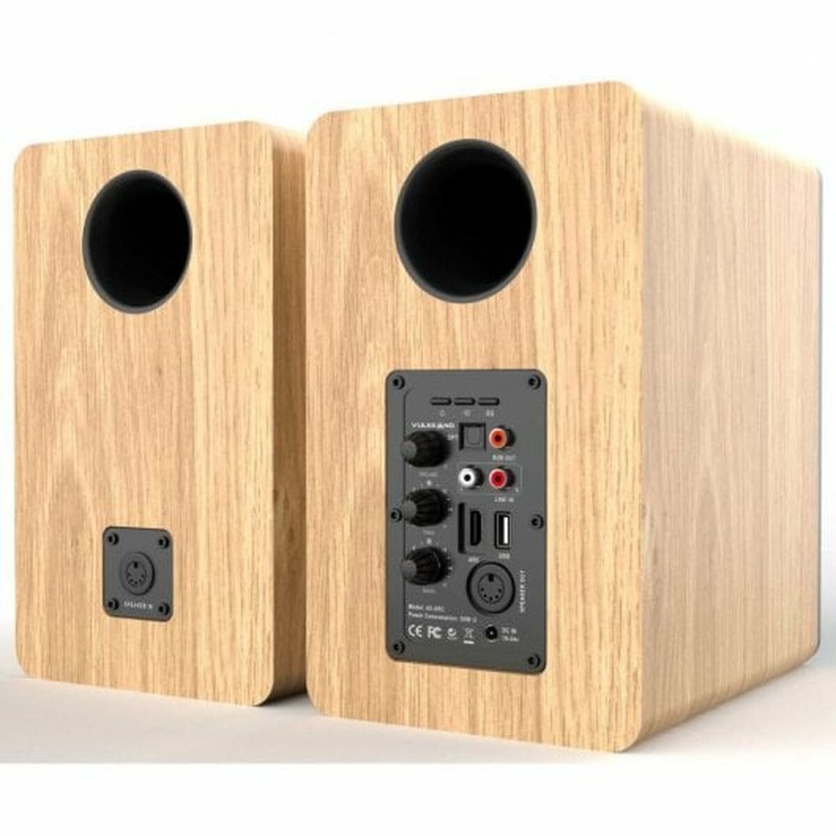 Altifalante Bluetooth Vulkkano A5 ARC Castanho 100 W - EcoNest