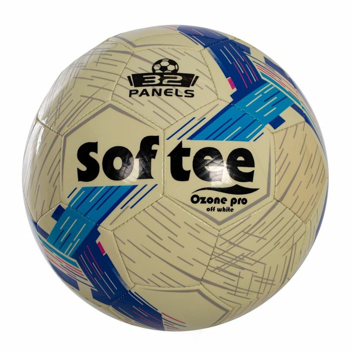 Bola de Futebol Softee Ozone Pro Dourado Branco 11 - EcoNest