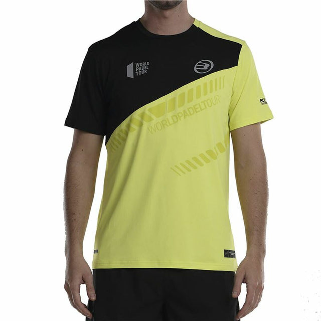 Camisola de Manga Curta Homem Bullpadel Lucio Preto - EcoNest