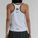 T-Shirt de Alças Mulher Bullpadel Lugar Padel Branco - EcoNest