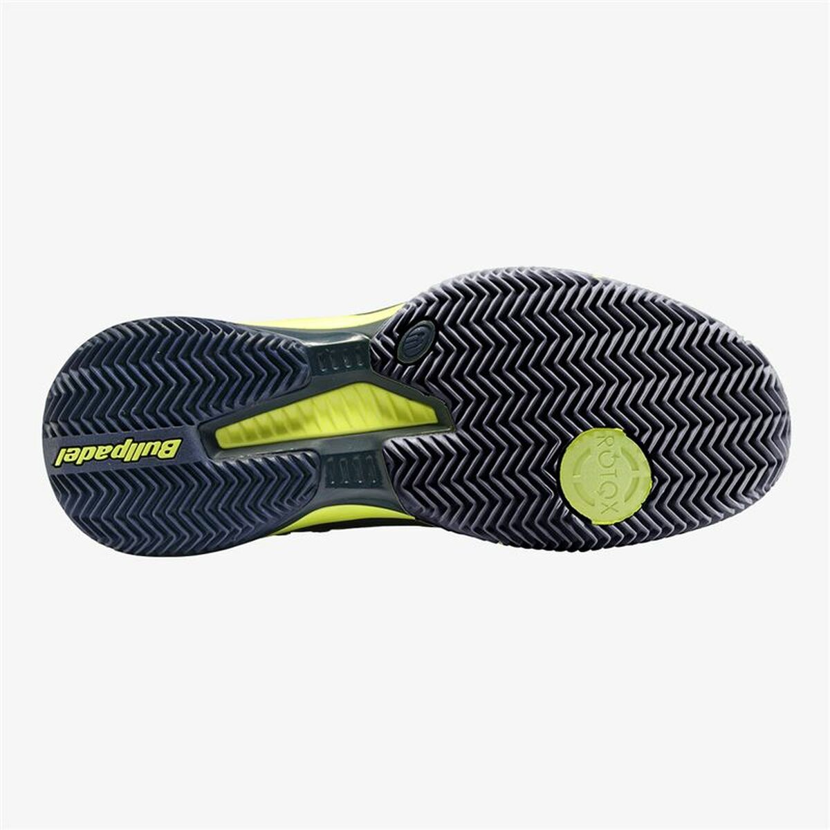 Sapatilhas de Pádel para Adultos Bullpadel Vertex Grip 23V Preto Amarelo Homem - EcoNest