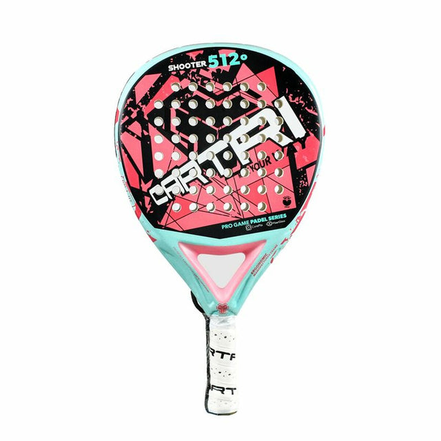 Raquete de Padel Cartri Shooter 512º Multicolor Salmão - EcoNest