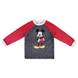 Pijama Infantil Mickey Mouse Cinzento - EcoNest