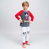 Pijama Infantil Mickey Mouse Cinzento - EcoNest