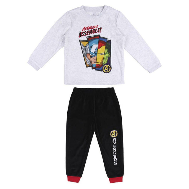 Pijama Infantil The Avengers Cinzento - EcoNest