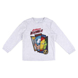 Pijama Infantil The Avengers Cinzento - EcoNest