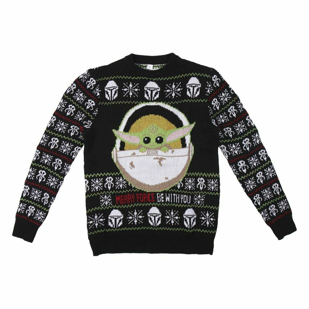 Jersey Unissexo The Mandalorian Preto - EcoNest