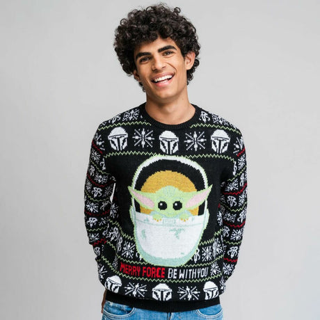 Jersey Unissexo The Mandalorian Preto - EcoNest