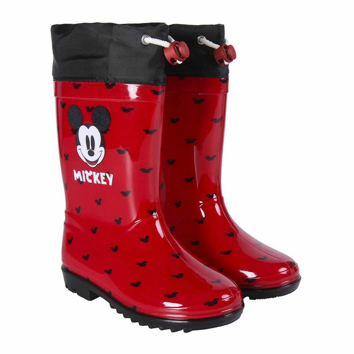 Botins Infantis Mickey Mouse Vermelho - EcoNest