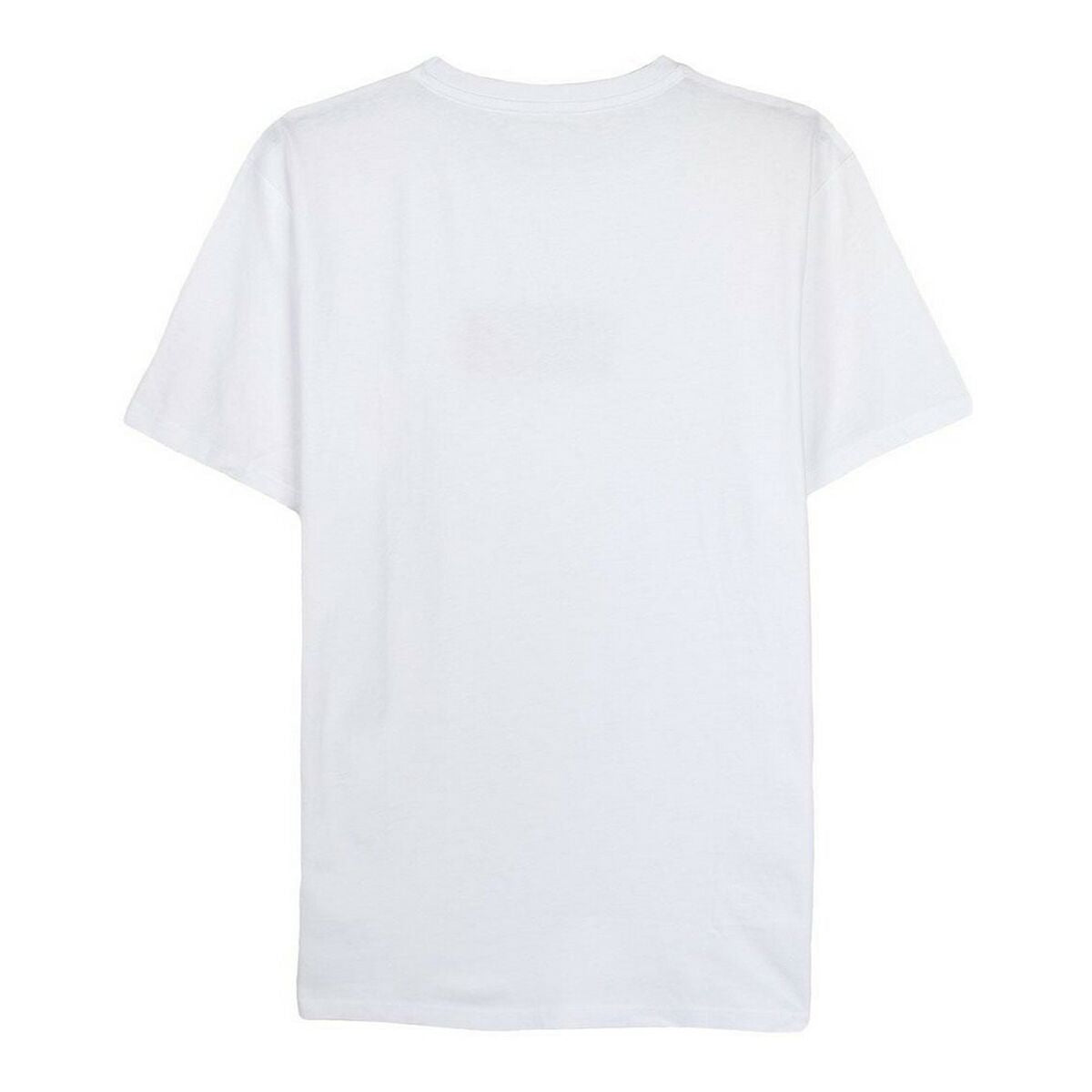 Camisola de Manga Curta Homem Marvel Branco Adultos - EcoNest