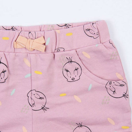 Conjunto de Vestuário Looney Tunes Cor de Rosa - EcoNest