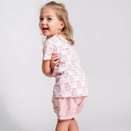 Conjunto de Vestuário Peppa Pig Cor de Rosa - EcoNest