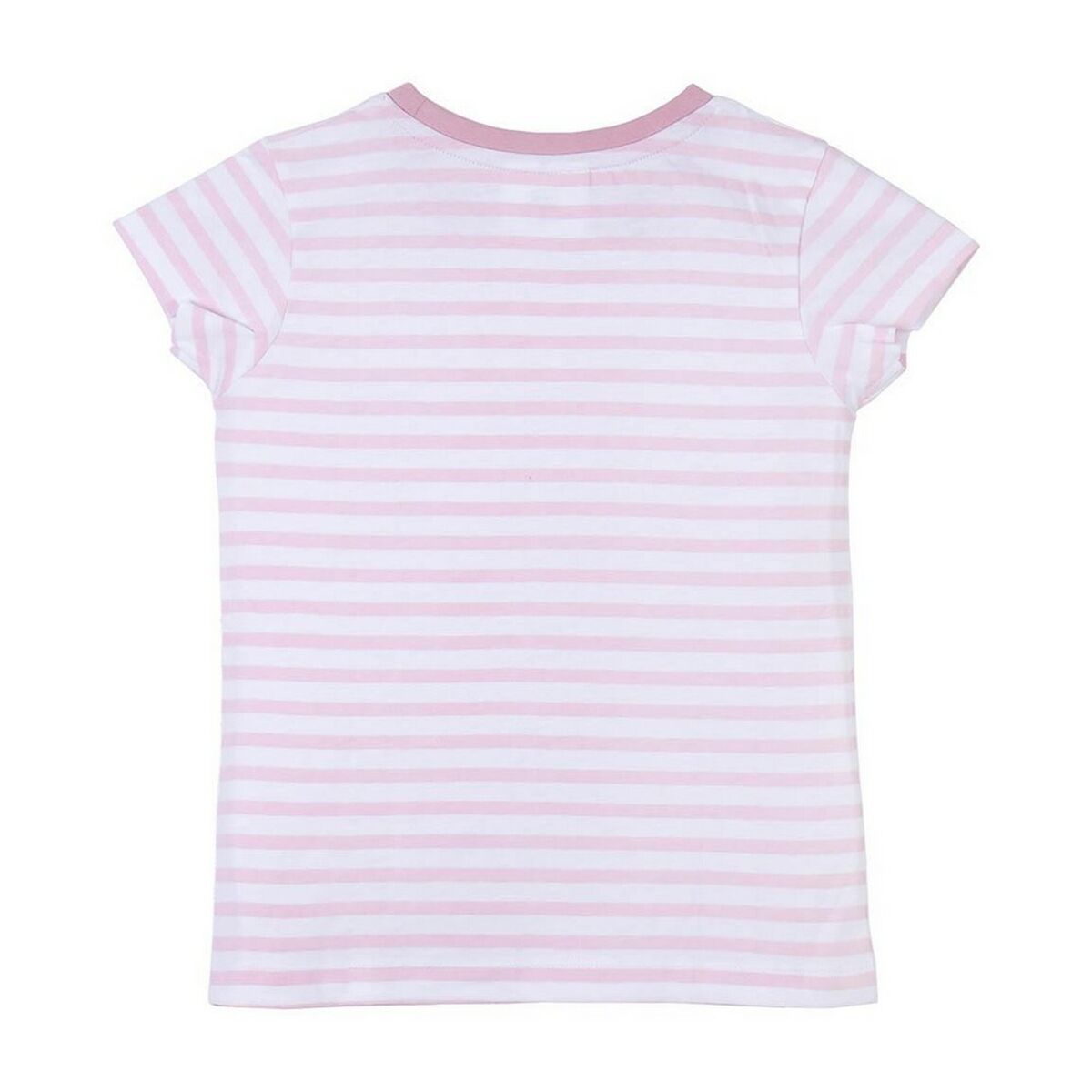 Camisola de Manga Curta Infantil Peppa Pig Cor de Rosa - EcoNest