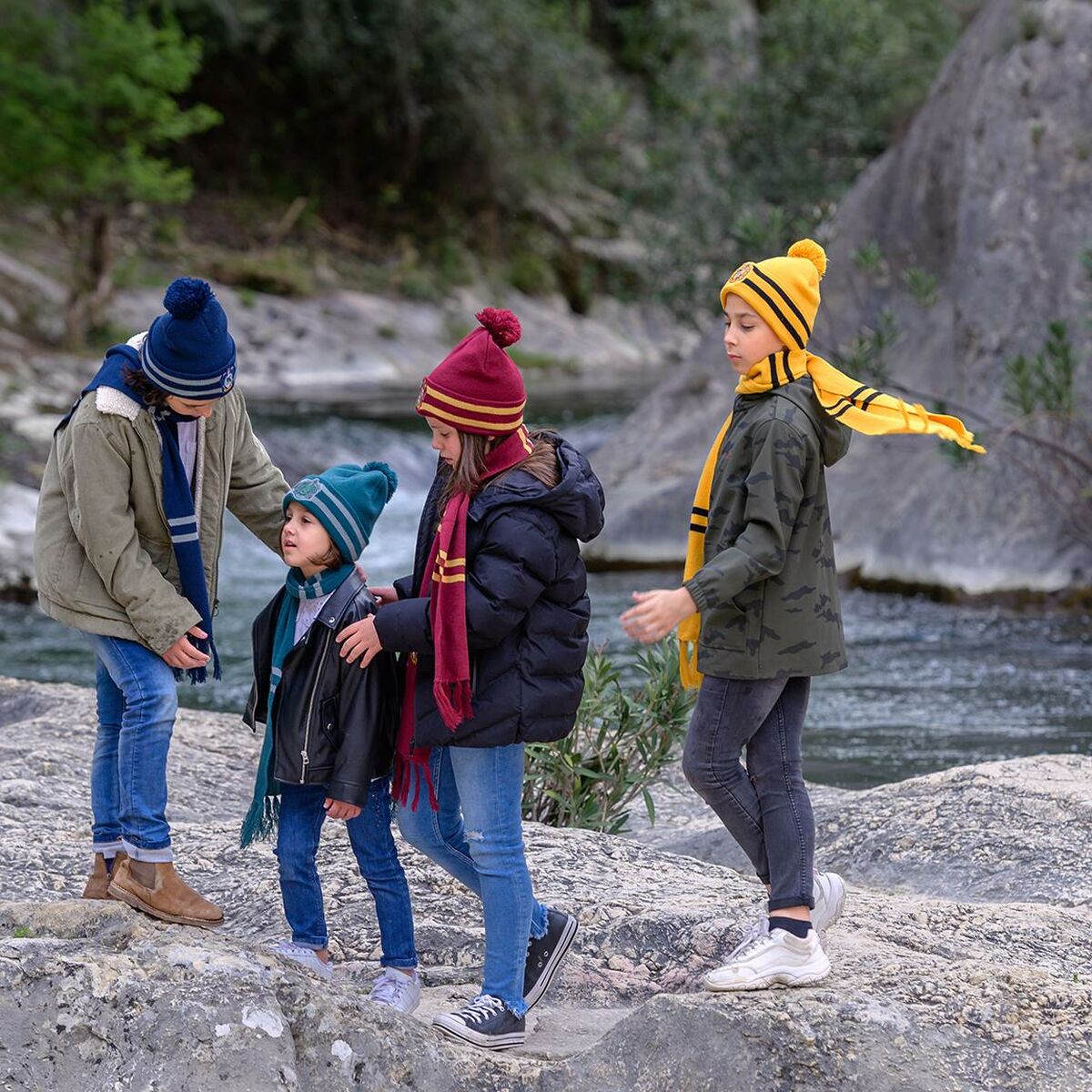 Gorro e Cachecol Harry Potter Vermelho (Tamanho único) - EcoNest