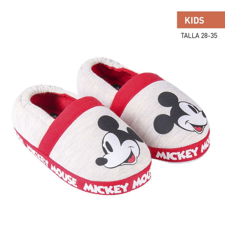 Chinelos de casa Mickey Mouse Cinzento claro - EcoNest