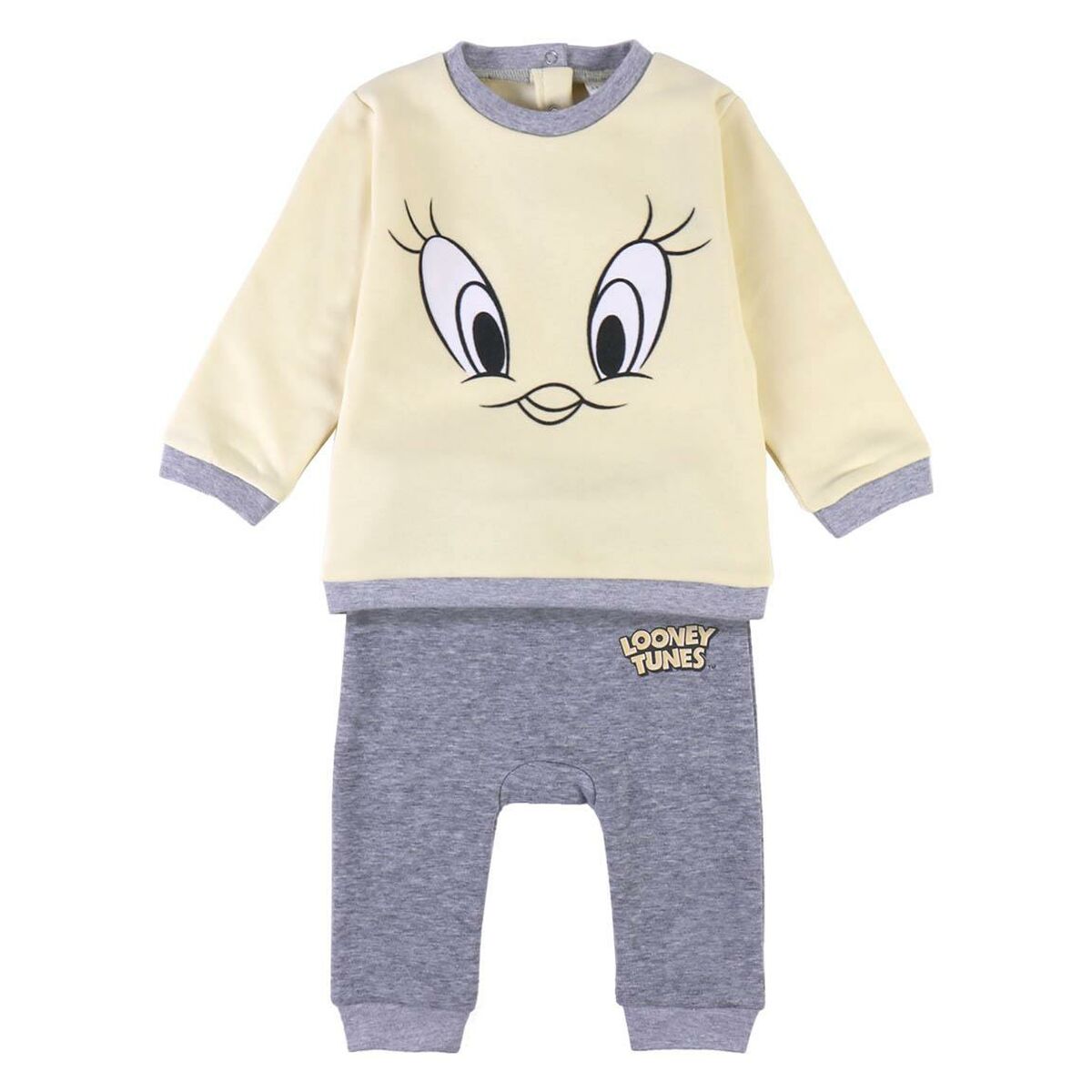 Fato de Treino Infantil Looney Tunes Amarelo - EcoNest