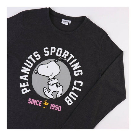 Pijama Snoopy Mulher Cinzento - EcoNest