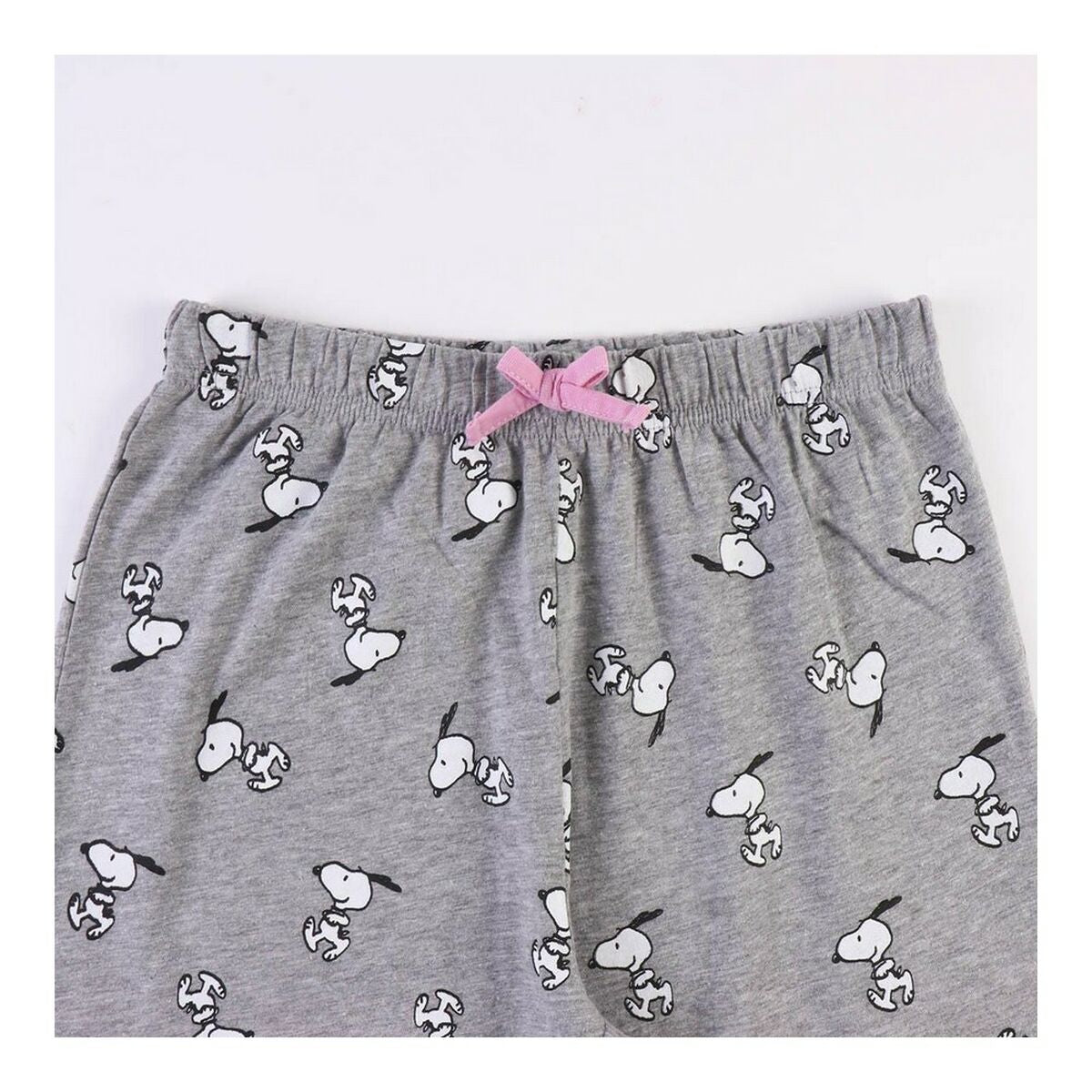 Pijama Snoopy Mulher Cinzento - EcoNest