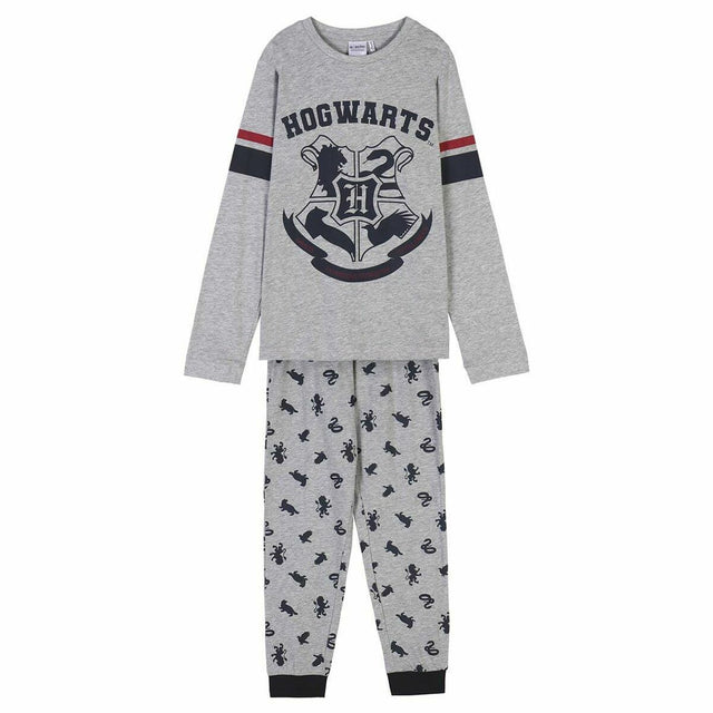 Pijama Infantil Harry Potter Cinzento - EcoNest