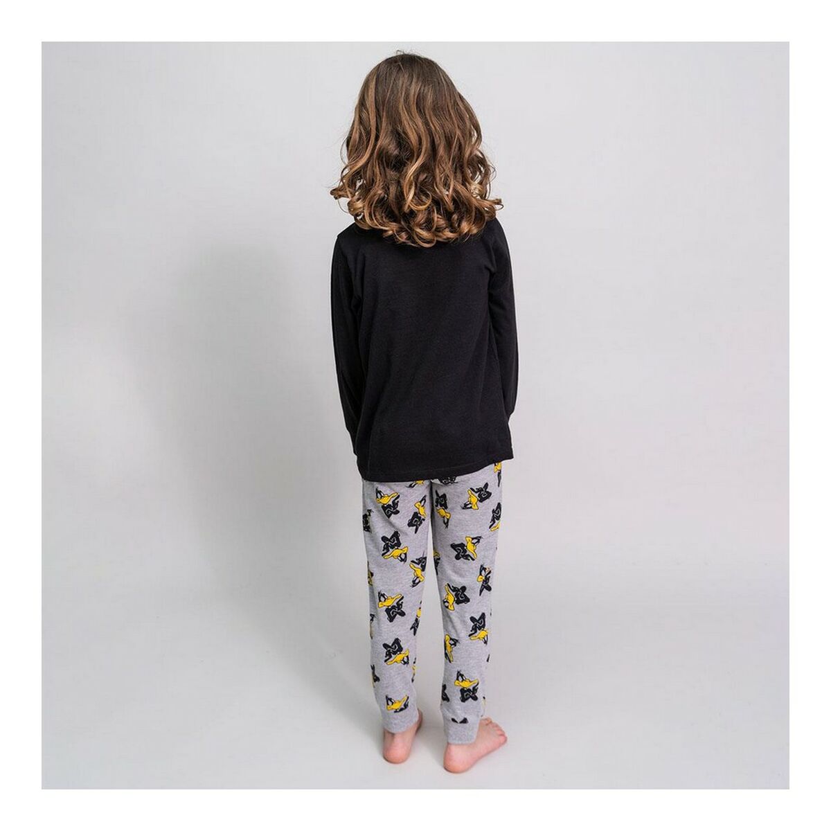 Pijama Infantil Looney Tunes Preto - EcoNest