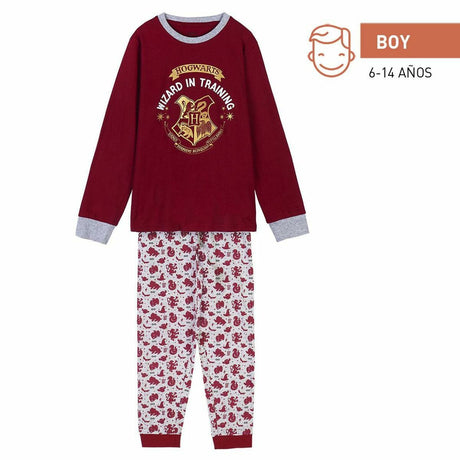 Pijama Infantil Harry Potter Vermelho - EcoNest