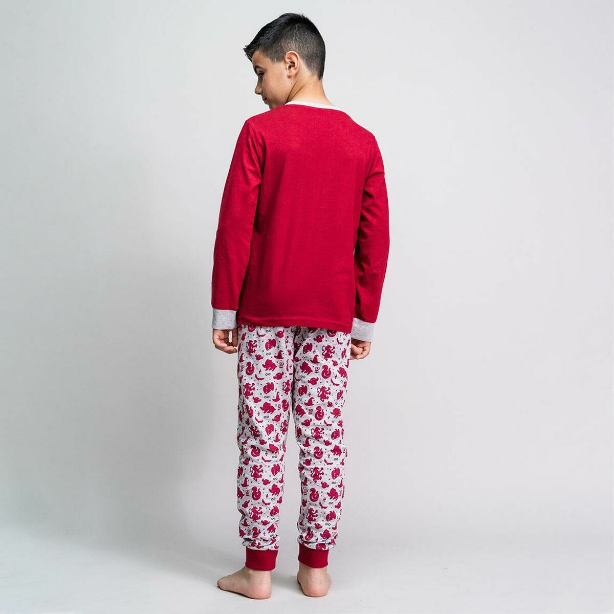 Pijama Infantil Harry Potter Vermelho - EcoNest