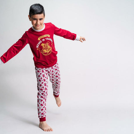 Pijama Infantil Harry Potter Vermelho - EcoNest