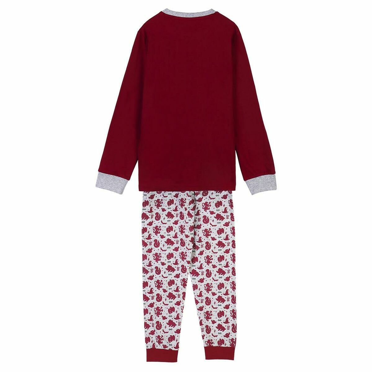 Pijama Infantil Harry Potter Vermelho - EcoNest