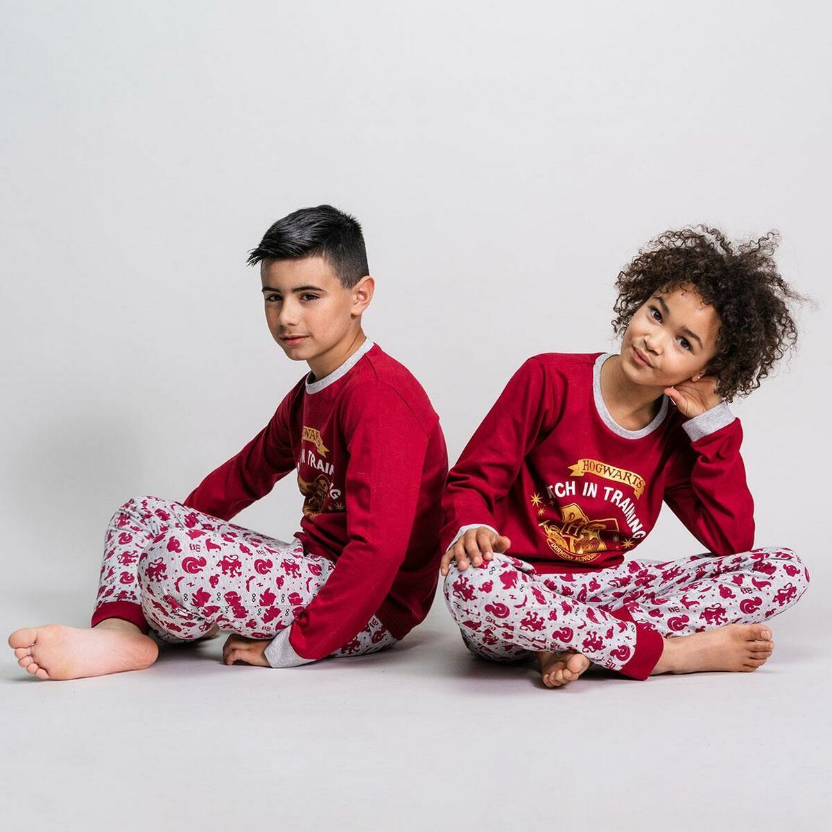 Pijama Infantil Harry Potter Vermelho - EcoNest