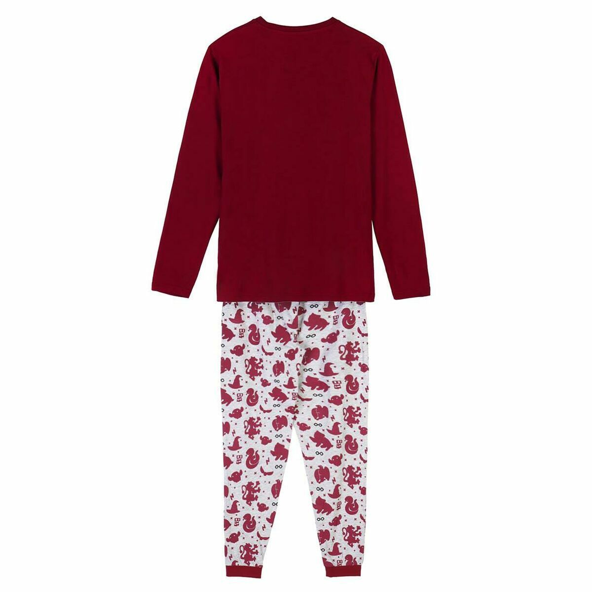 Pijama Harry Potter Homem Vermelho (Adultos) - EcoNest