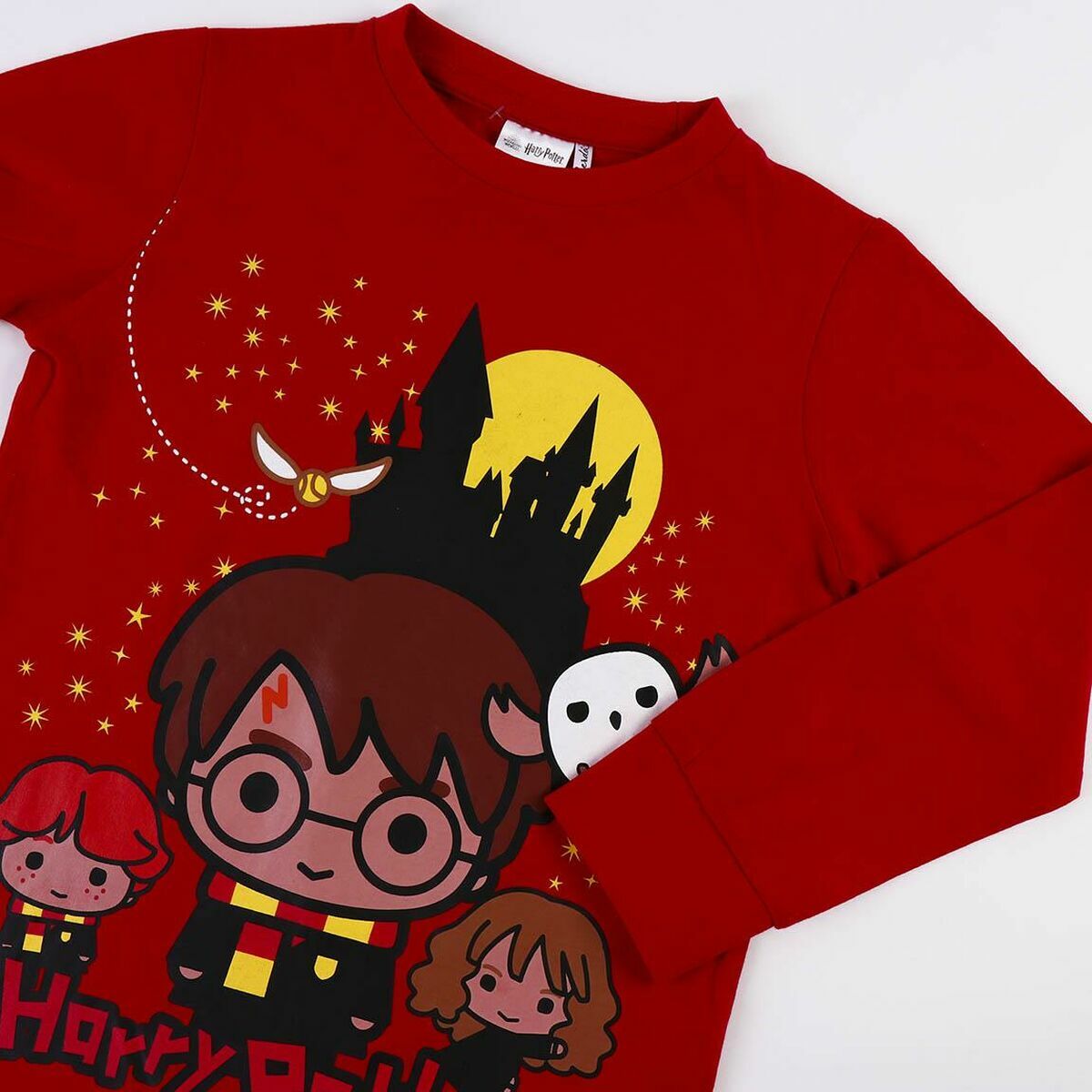 Pijama Infantil Harry Potter Vermelho - EcoNest