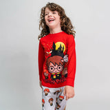 Pijama Infantil Harry Potter Vermelho - EcoNest