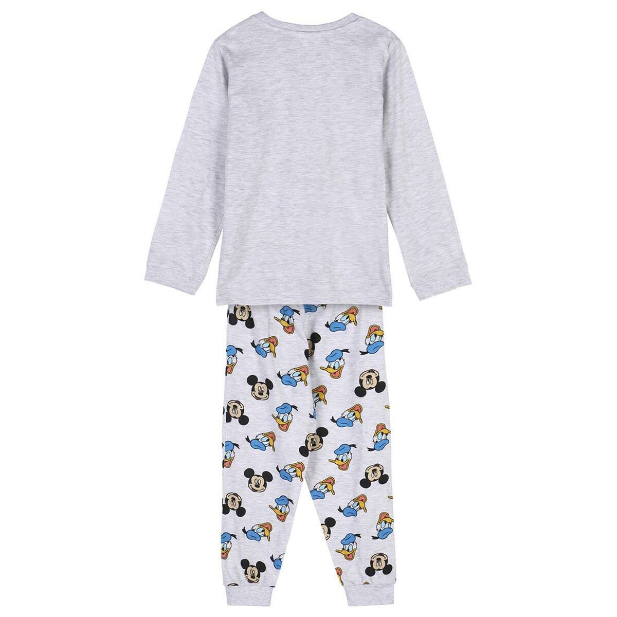 Pijama Infantil Mickey Mouse Cinzento - EcoNest