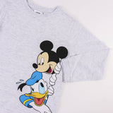 Pijama Infantil Mickey Mouse Cinzento - EcoNest